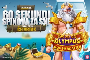 Sledeća destinacija je Olimp - Provedite jedan minut u zagrljaju bogova